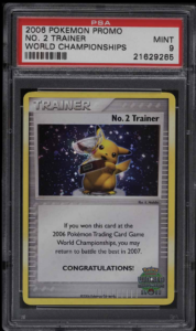 2006 Pokemon World Championships Promo No 2 Trainer