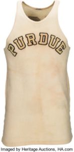 1930-1932 John Wooden Game-Worn Purdue Boilermakers Jersey