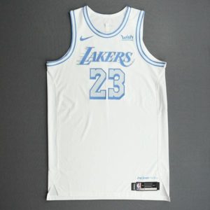 LeBron James - Game-Worn 2021 NBA All-Star Jersey - 1st Half