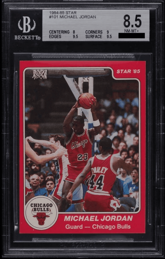 how much are michael jordan basketball cards worth