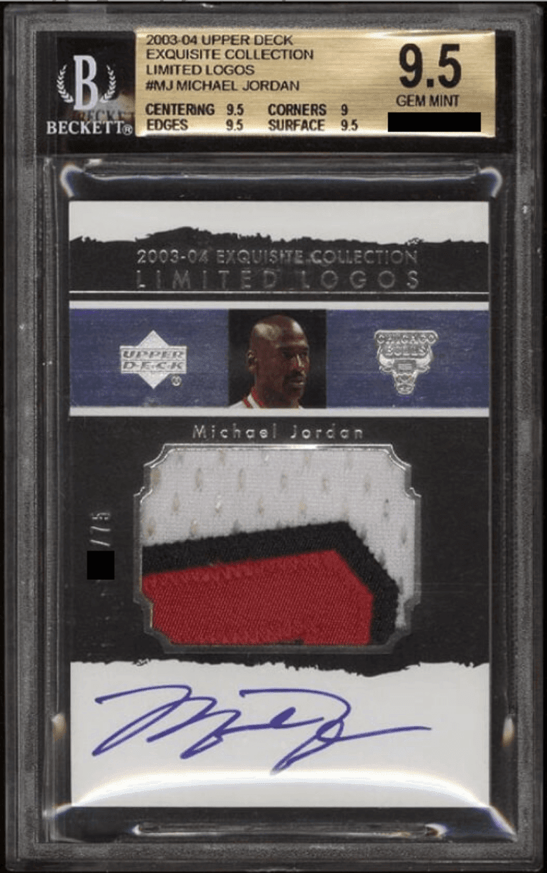 how much are michael jordan basketball cards worth