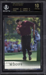 2001 Tiger Woods Upper Deck #1