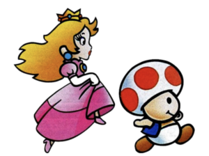 Princess Toadstool and Toad