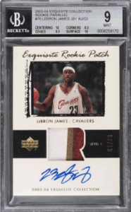 LeBRON JAMES 2003 Ultimate Collection ROOKIE #127 SN: 23/250 Facsimile  Autograph Reprint - Mint Condition at 's Sports Collectibles Store