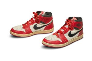 Michael Jordan “Game Worn” 1985 Air Jordan 1