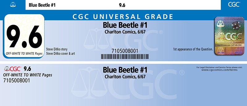 CGC Universal Label (Blue)