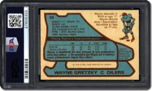 1979-80 O-Pee-Chee Wayne Gretzky Rookie Card #18 back