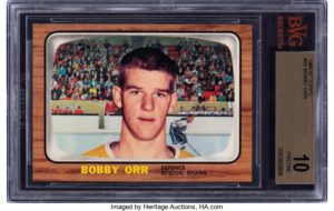 1966 Topps Bobby Orr Rookie Card #35