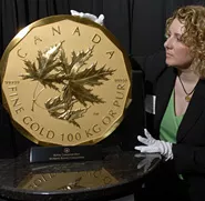  $1 million Canadian Gold Maple Leaf