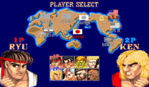 Street Fighter II screenshot