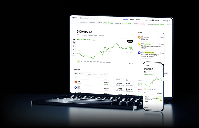 Transfer your portfolio